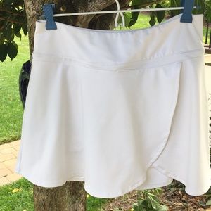 Fila White Skort